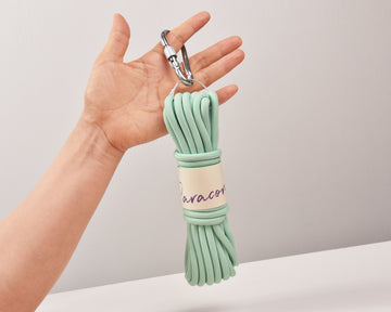 6mm Paracord with Metal clip 5meters a skein Polyester parachute cord for Tent setting, Outdooring, Shoelace, Camping rope , Macrame Jewelry Knot cord