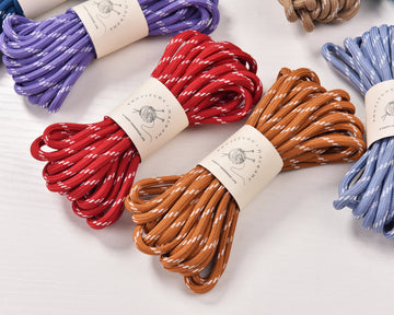 MIU Patterned 5mm Polyester Braid Rope 5meters a skein Bag String DIY Handmade Rope Keyring making