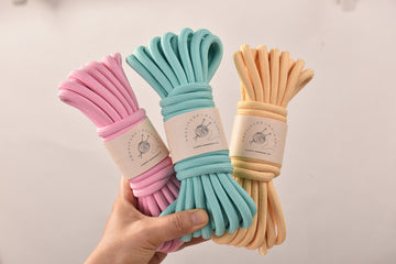 8mm Soft Polyester Braided Rope 5meters Lightweight Leash Rope Outdoor Camping Rope Shoulder Bag String all purpose Rope