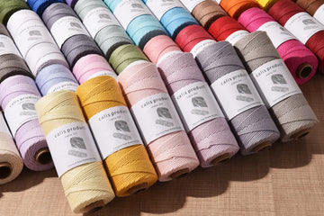 KNOTITUDE Macrame Cord 2mm x 150meters 100% Natural 3ply Twist Cotton Rope