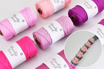 6mm Chunky Cord MACRAME CORD 40yards Cat Basket Rope Hand Knitting Thick Tube yarn for Bag Making Rope Rug Making cord