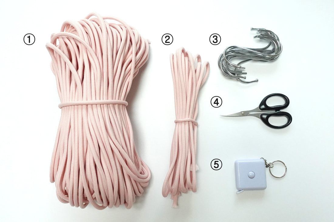 [MACRAME DIY KIT]  HEART SHAPE BAG - Handemade Self Making KIT