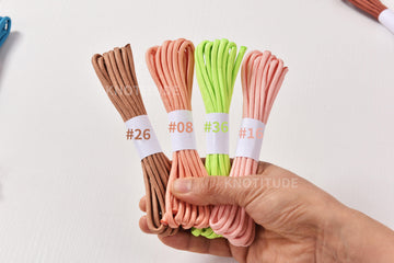 4mm Paracord 5meters Robust Polyester mini Bunlde Parachute Cord DIY Knotting Cord Outdoor Rope Friendship Bracelet making cord Tent Setting Rope