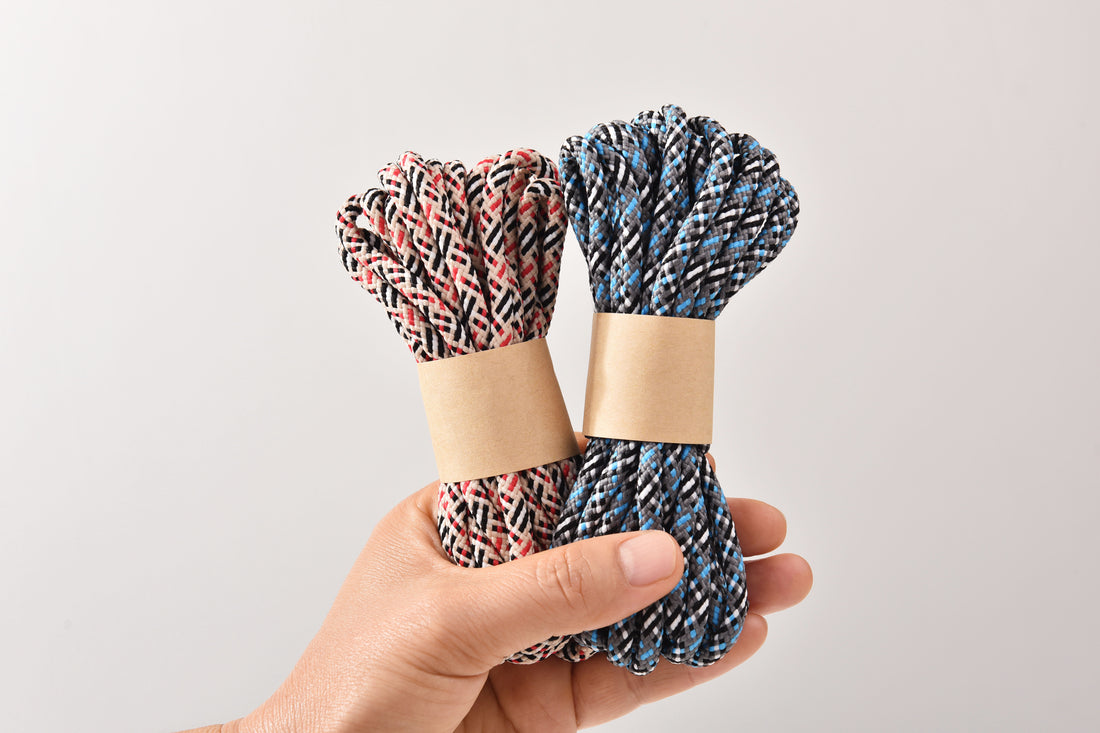 Empire pattern 5MM Polyester Braid Rope 5m/10m optional  DIY Handmade Rope Keyring making