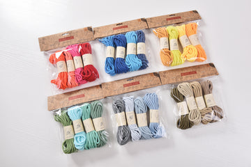 4 in 1 Set  3MM MACRAME BRAID CORD 20mts Knotting Cord Cotton Rope All purpose cord