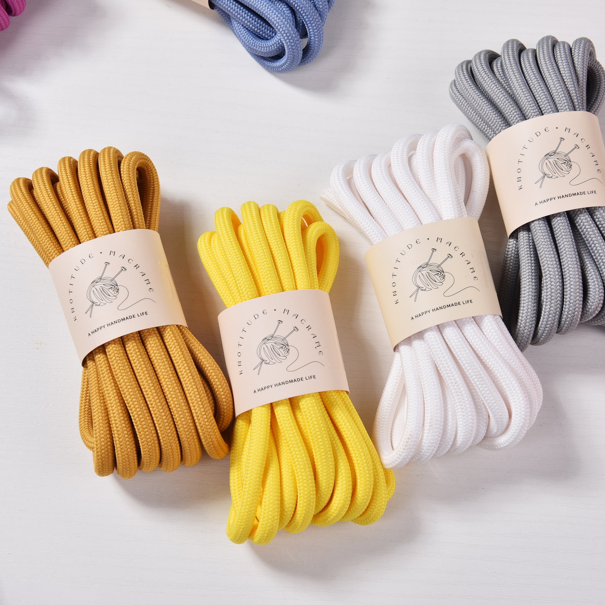 Unshiny 6mm Polyester Paracord  3meters a skein Multi Purpose Poly Rope 10meters Lightweight Pet Leash making Rope Outdoor Camping Rope Shoulder Bag String