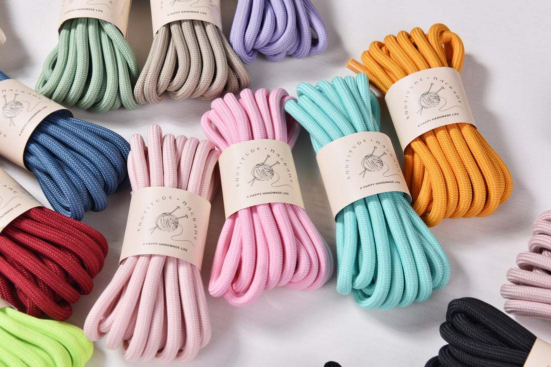 Unshiny 6mm Polyester Paracord  3meters a skein Multi Purpose Poly Rope 10meters Lightweight Pet Leash making Rope Outdoor Camping Rope Shoulder Bag String