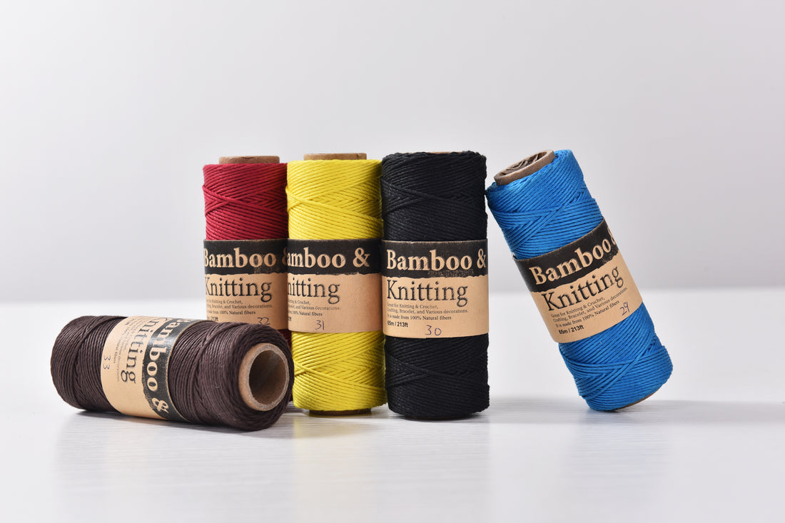 1mm Polished BAMBOO CORD 65meters a Roll Silk like Yarn 20lb Tested Braiding Bracelet, Knotting job, Scrapbooking Bookbinding & Macrame cord True Bamboo