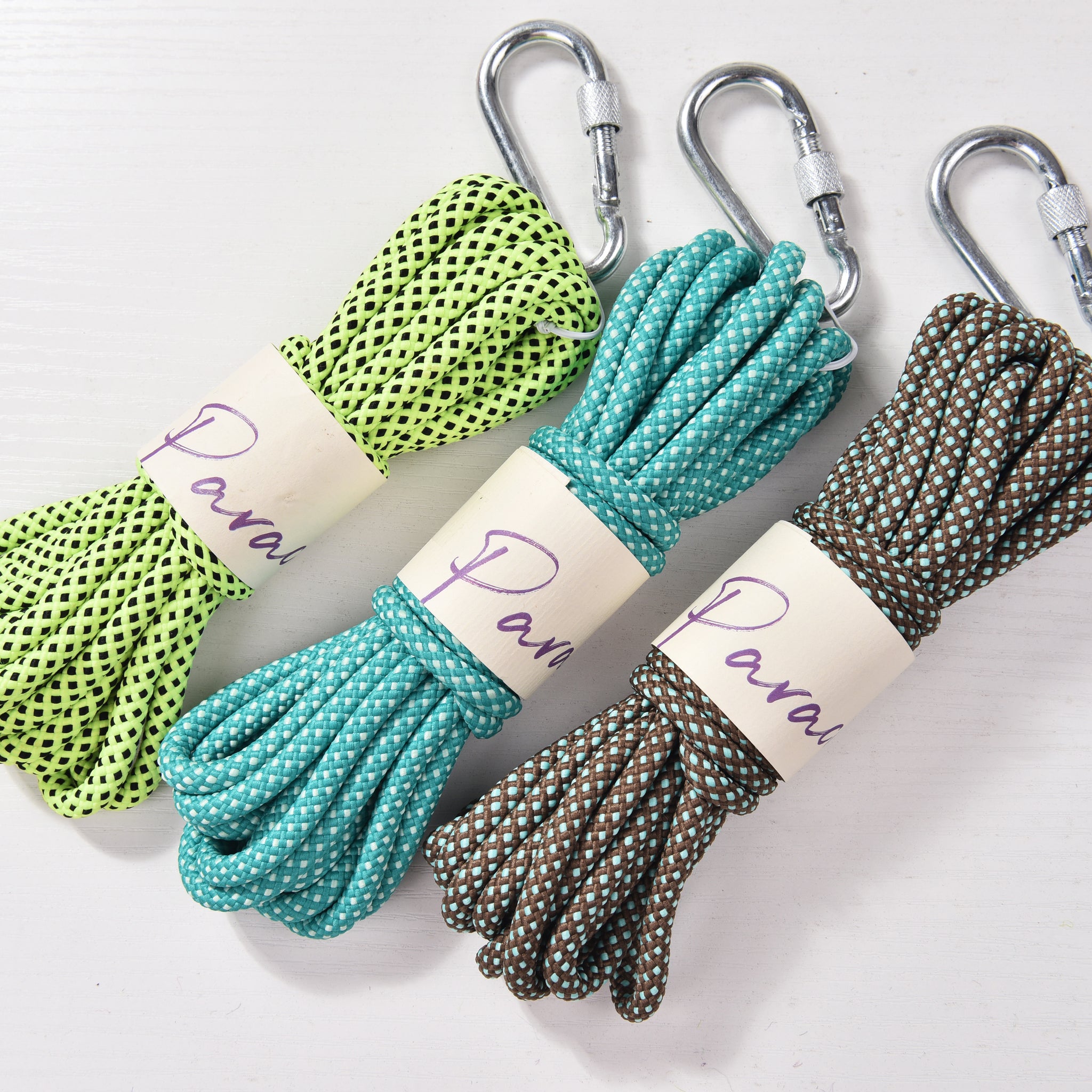 Unique Patterned 6mm Paracord with Metal clip 5meters a skein Web Patterned Polyester parachute cord for Tent setting, Outdooring, Shoelace, Camping rope , Macrame Jewelry Knot cord