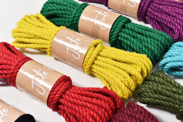 6mm x 9mts Jute Rope Japanese Shibari Rope Cat Scratching All Purpose Rope Natural Rope SM Bondage Rope