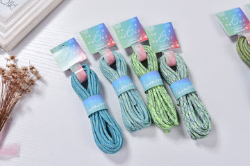Variegated 4MM Parachute cord Polyester Braid Rope 5meters a skein optional Outdooring Bracelet Making DIY Keyring making