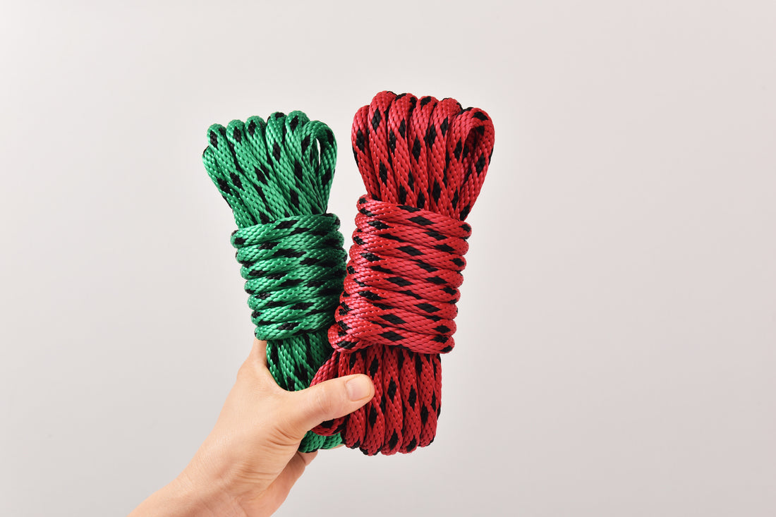 Diamond Pattern 10mm PP Braid Rope 5meters a Skein Dog Leash , Pet toy making Rope and Outdooring rope