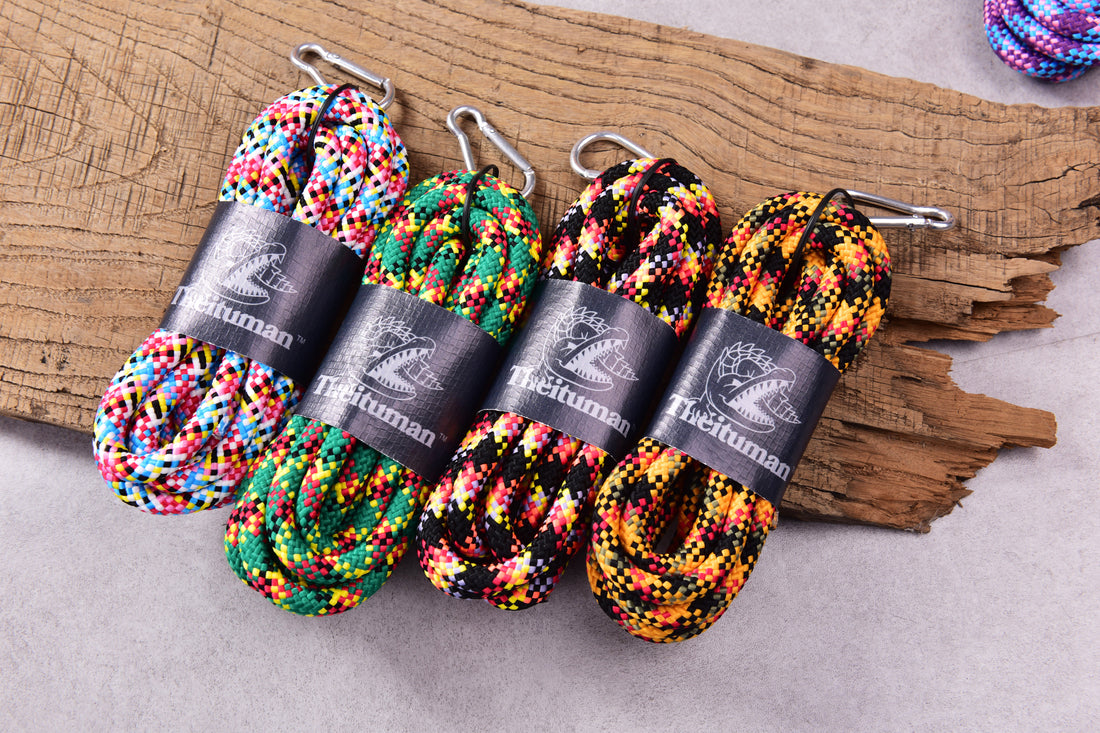 8MM Combinated Color Polyester Braided Rope 3meters Dog LEAD Rope Tent Setting, Keyring making Outdooring Bracelet Making