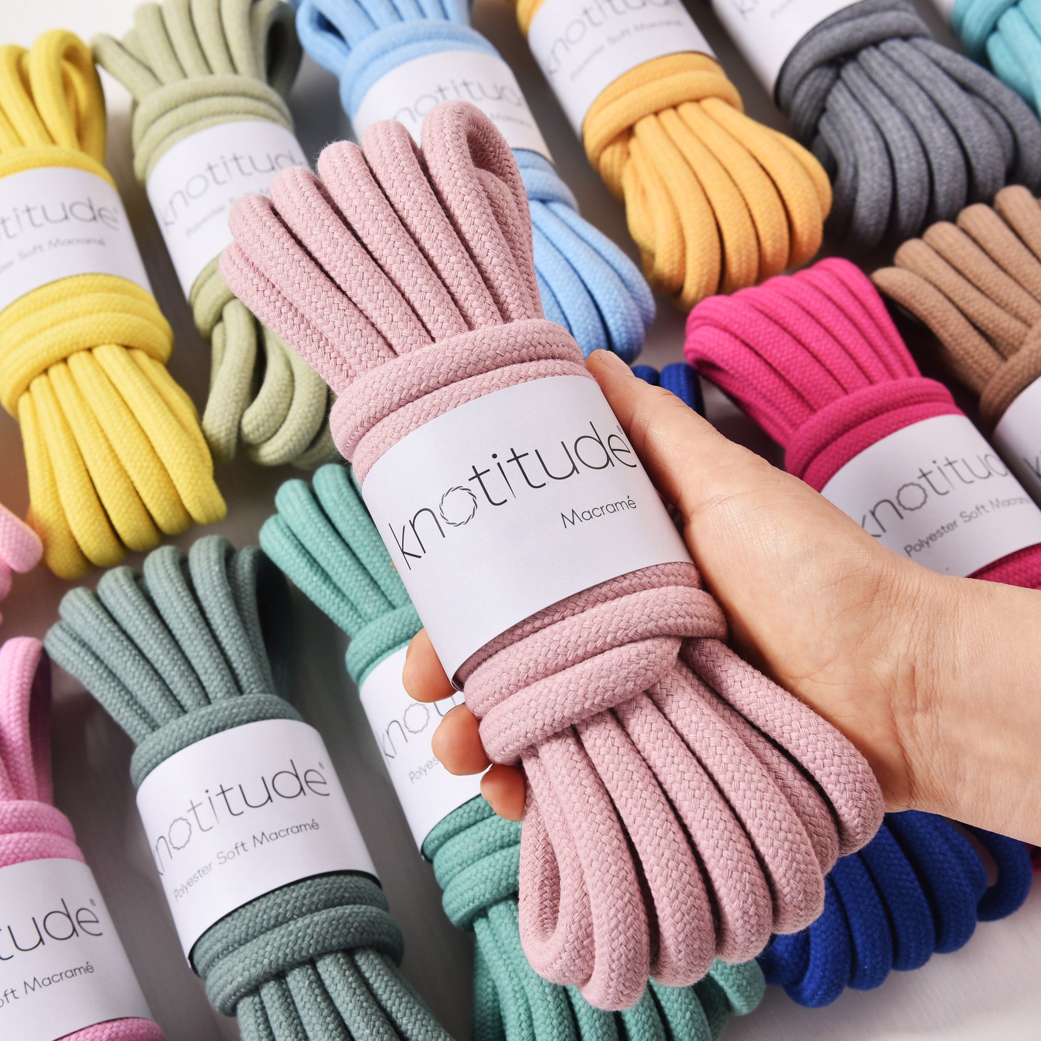 10mm Cotton Braid Rope 5m / 10m Thick Cotton Cord for Outdooring Pet Leads Toy making Tent Setting