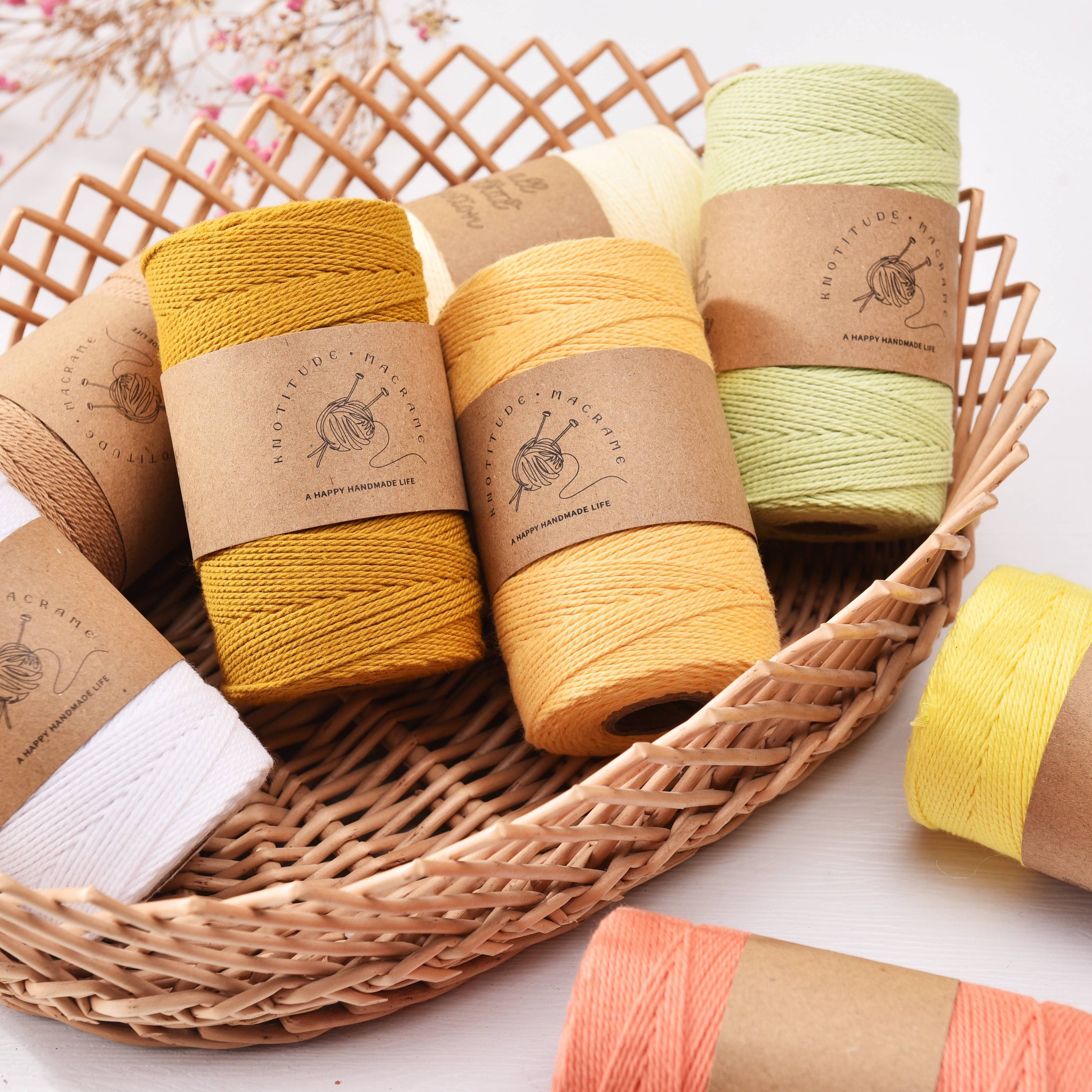 1mm x 200yds Cotton cord 3ply Twist Macrame twisted 100% Pure Cotton