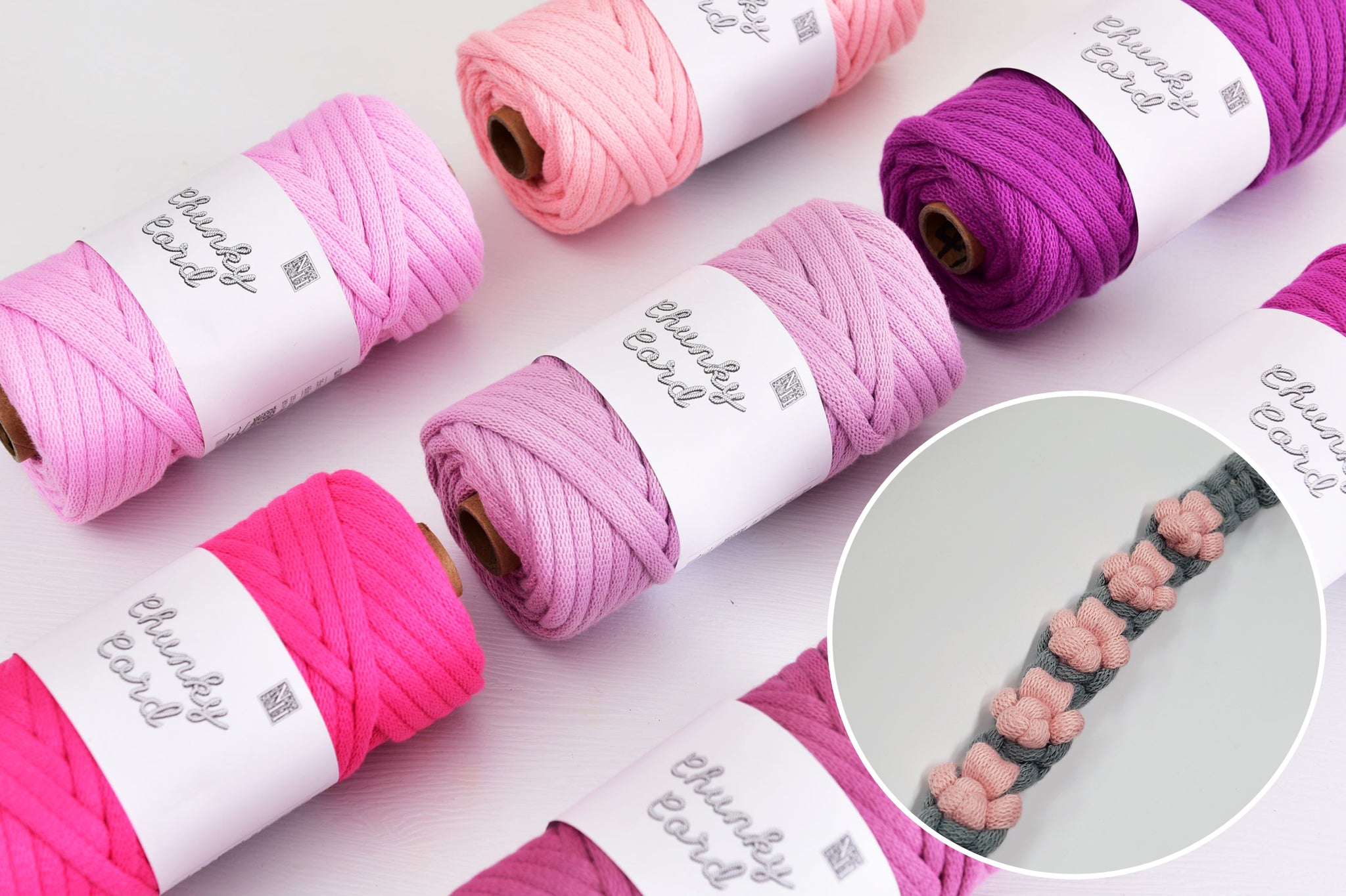 6mm Chunky Cord MACRAME CORD 40yards Cat Basket Rope Hand Knitting Thick Tube yarn for Bag Making Rope Rug Making cord